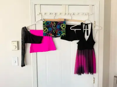 5 vêtements Body wrappers maillot danse fille 8-10 ans,ensemble, View more