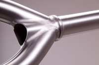 Far East Cycles Titanium bmx flatland fork, 0 offset, brakeless