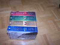 GAME OF THRONES- 4 book BOXED SET - GEORGE RR MARTIN