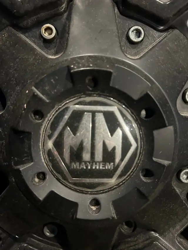 20” Mayhem truck rims with winter tires in Tires & Rims in St. Catharines - Image 3