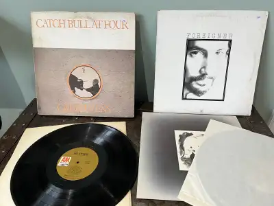 Vintage Cat Stevens Vinyls, Vinyl Album Record Music, View more
