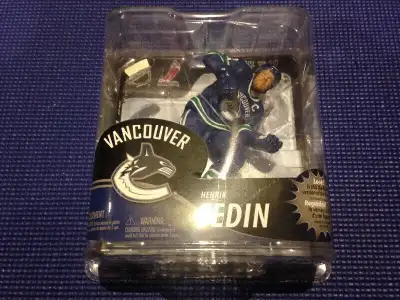 Mcfarlane NHL Hendrik Sedin Hockey Figure only 500 made!, View more