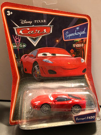 Disney Pixar Cars Supercharged - Ferrari F430 Schumacher 