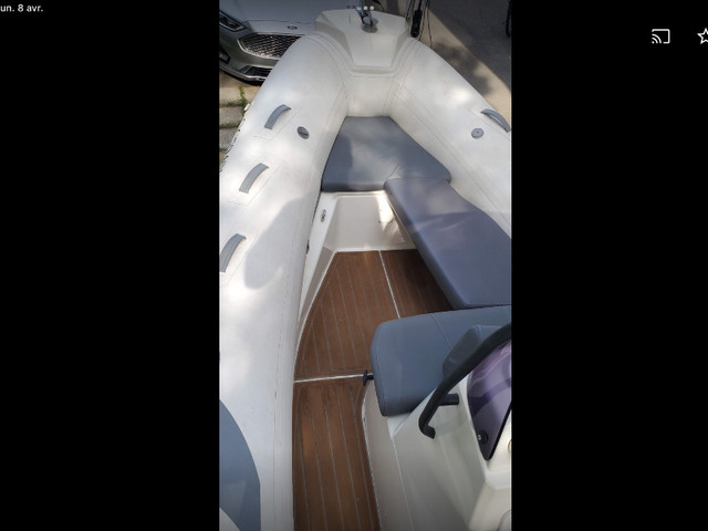 Bateau Brig Navigator 485 2021 avec remorque aluminium Venture dans Autre  à Victoriaville - Image 4