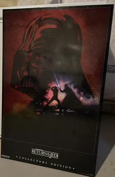 Not sure if you would call this vintage or not. Mounted Return of the Jedi post that I have had sinc...