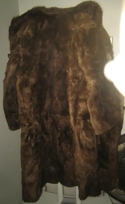 BEAVER FUR COAT - large, View more