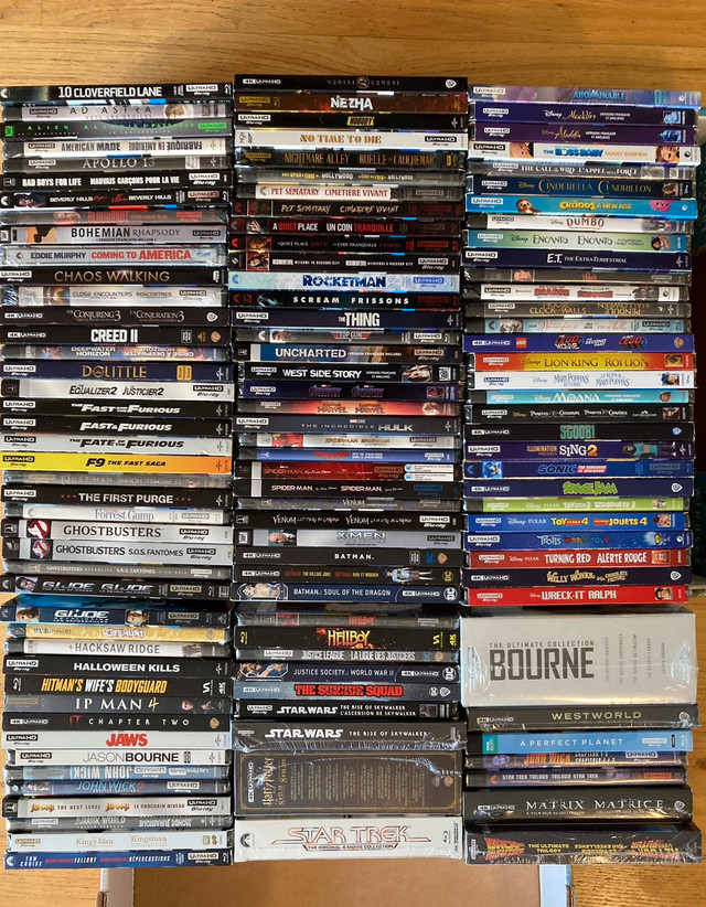 New 4K bluray Top Gun The Conjuring 3 John Wick 1 2 in CDs, DVDs & Blu-ray in Calgary - Image 2