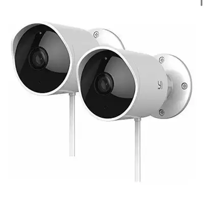 2 YI Outdoor Security Cameras, View more