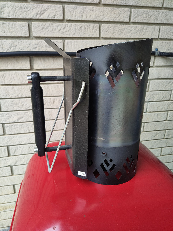 Portable Charcoal BBQ + Chimney in BBQs & Outdoor Cooking in Guelph - Image 2
