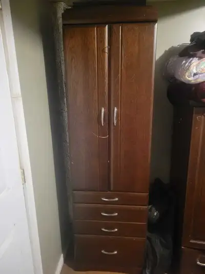 2 tall wardrobes , View more