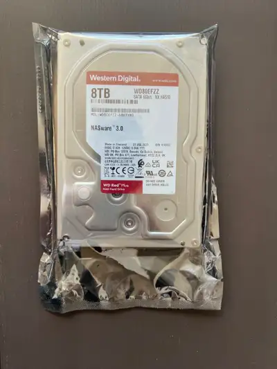 Western Digital 8TB WD Red Plus NAS Internal Hard Drive, View more
