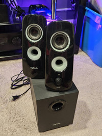 Logitech Z323 2.1 Computer speakers and Sub (Good condition)