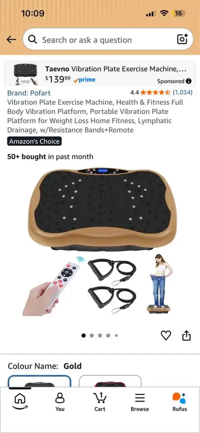 Vibration Plate Exercise Machine, View more