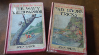 2 1923 Young Reader Books: Told at Twilight Stories, John Breck