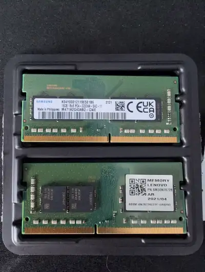 8gb ddr4 2666 - 8gb ddr4 3200 - 16gb ddr4 3200w, View more