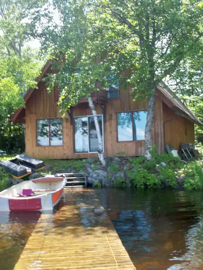 Chalet Style Cottage on 1st Eel River Lake, View more