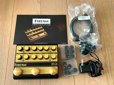 [Custom Mod] Friedman IR-X 2-Channel Dual Tube Preamp DI Effects, View more