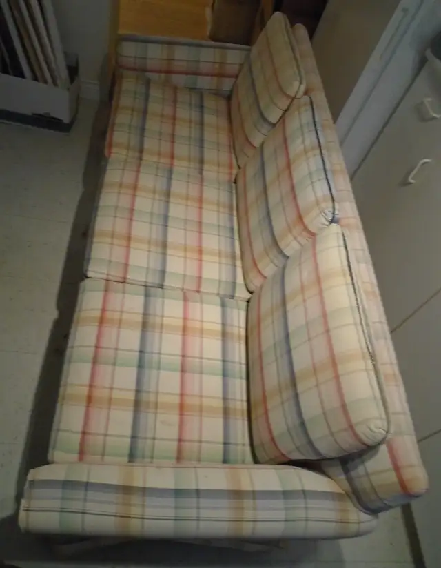 mid-century Danish teak sofa and chair set in Couches & Futons in City of Halifax - Image 7