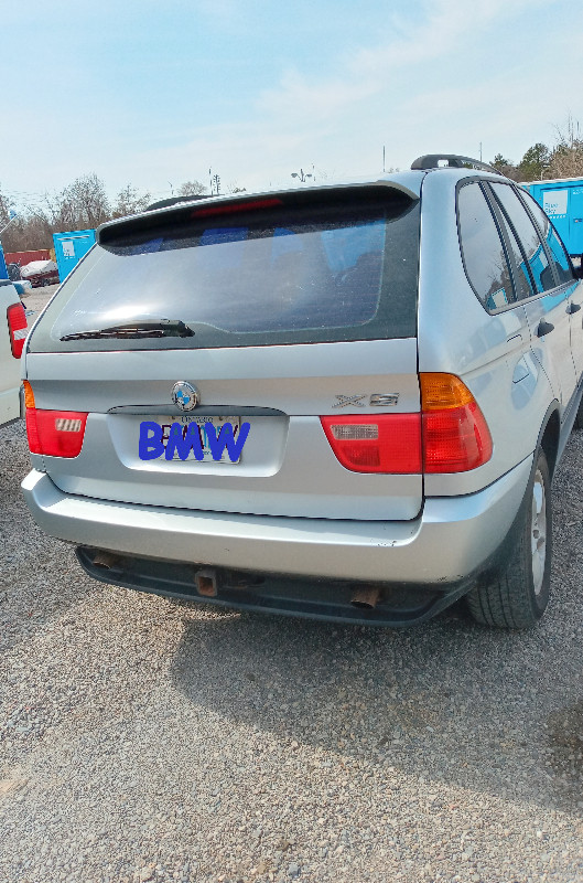 2002 BMW X5 3.0i, 225 HP, silver, AWD, loaded, 185K, Must Go in Cars & Trucks in Hamilton - Image 3