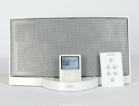 White  Bose Sounddock Speaker《  FREE IPOD 》