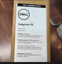 Dell Inspiron 15 - Brand New i5 8gb 