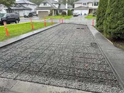 Concrete, Driveway, Masonry, Interlocking, Concrete driveway, View more