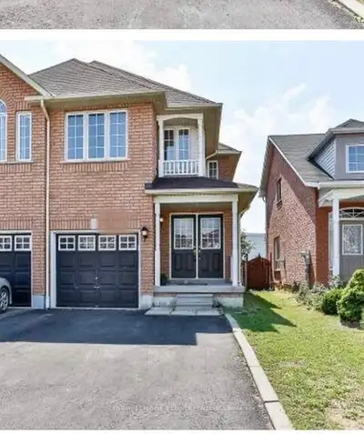 3 Bedroom Semi- Detached House for Lease in Mississauga.