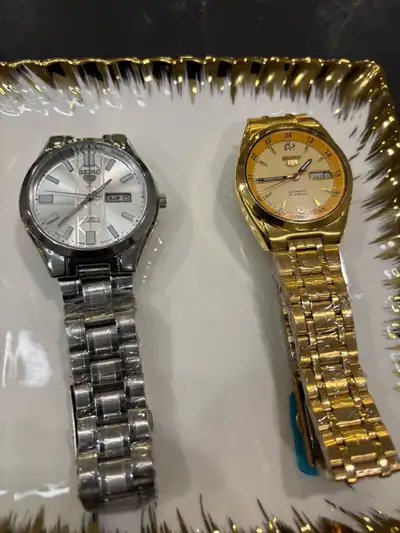 2 Vintage Seiko 5 Automatic  watches , View more
