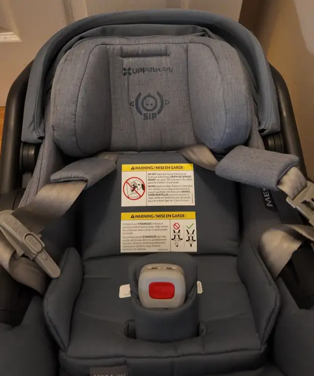 Uppababy Mesa Max Infant Car Seat – Gregory (Blue Mélange) in Strollers, Carriers & Car Seats in City of Toronto - Image 3