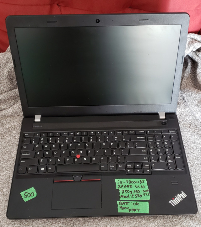 Lenovo laptop thinkpad i5 intel windows $ options Google Youtube in Laptops in Ottawa - Image 3