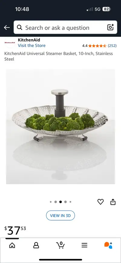 KitchenAid Steamer Basket (New), View more