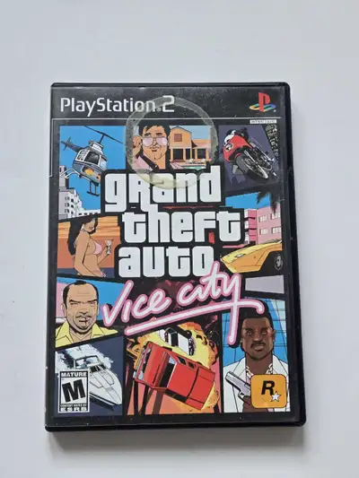 Grand Theft Auto Vice City Playstation 2, View more