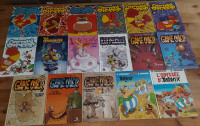 Lot de 17 bandes dessinées variées