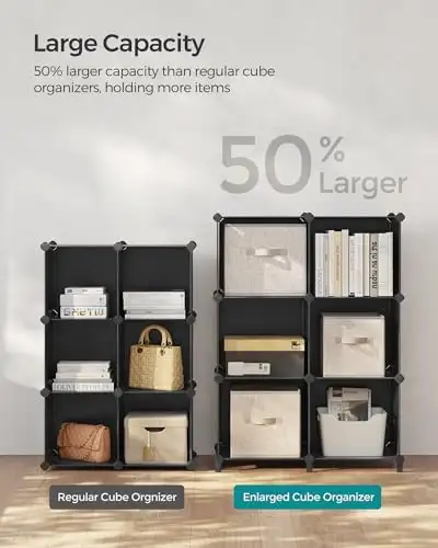 Condition - New Organize your space efficiently with the SONGMICS 6 Cube Storage Organizer. This mod...