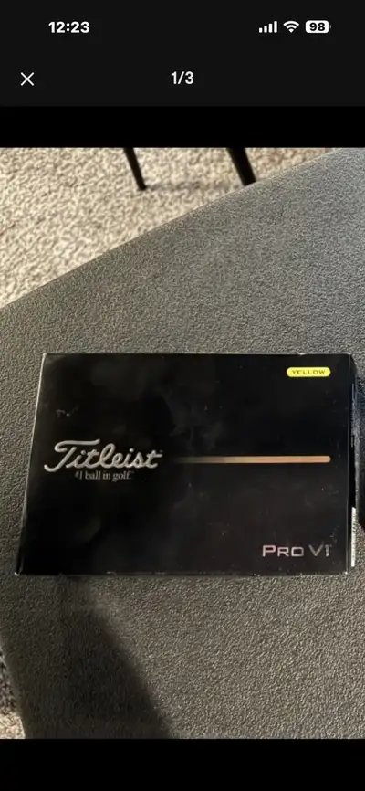 Dozen 2025 Titleist Pro V1   yellow balls, View more