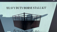 Horse Box Stall w/ Plywood