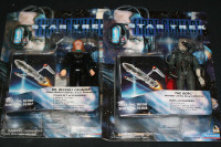 STAR TREK FIRST CONTACT ACTION FIGURES BY PLAYMATES NEW SEALED