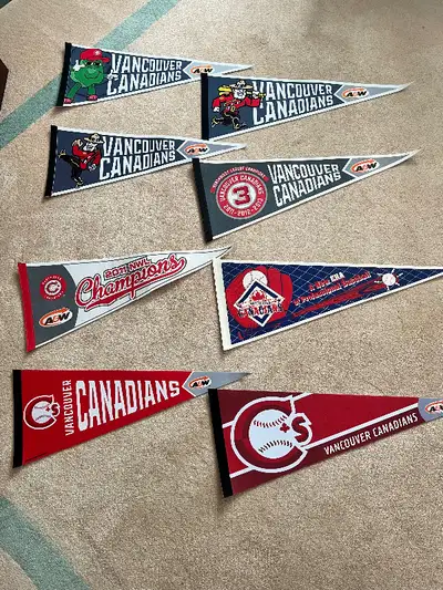 Canadians Pennants, $20 each, View more