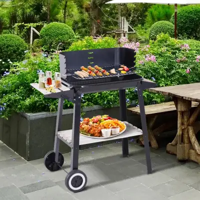 Trolley Charcoal BBQ Barbecue Grill., View more
