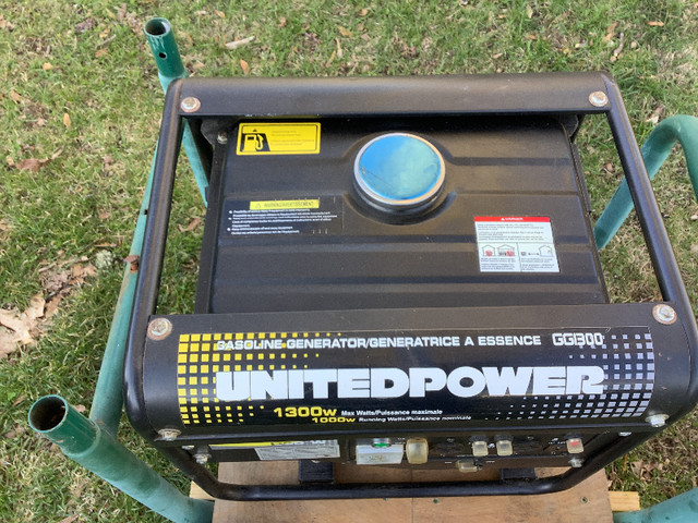 United Power Portable Gasoline Generator in Other in Annapolis Valley