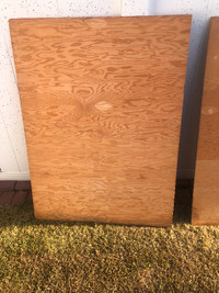 1/4” thick fir plywood