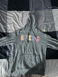 Grey guess hoodie 