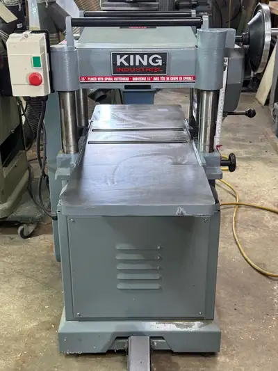 King 15 inch spiral planer , View more