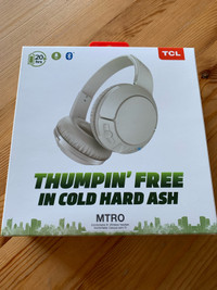 NEW/SEALED TCL Thumpin’ Free Headphones