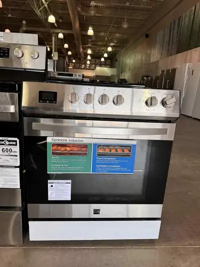 Econoplus Halifax, Kenmore Induction Stove Open Box $879, View more