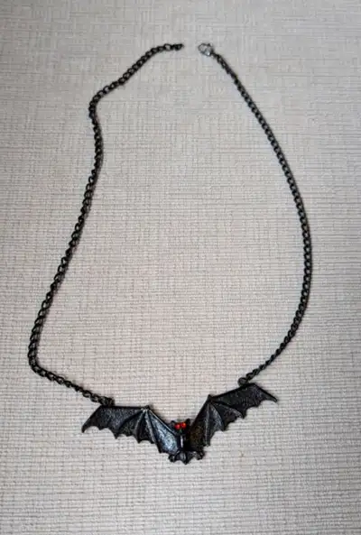 Brand New Bat Necklace, View more