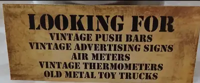 Vintage items I am looking to buy please let me know what you have thanks