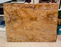 Granite Counter 33.5 in wide by 25.75 in deep