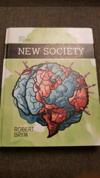 New Society 8th Edition Hardcover Book