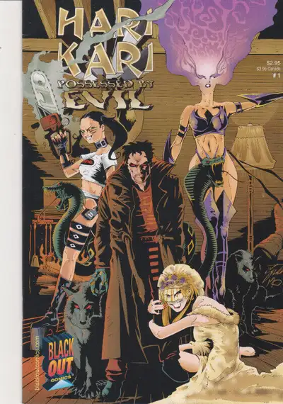 Black Out Comics - Hari Kari: Possessed By Evil - Issue #1., View more